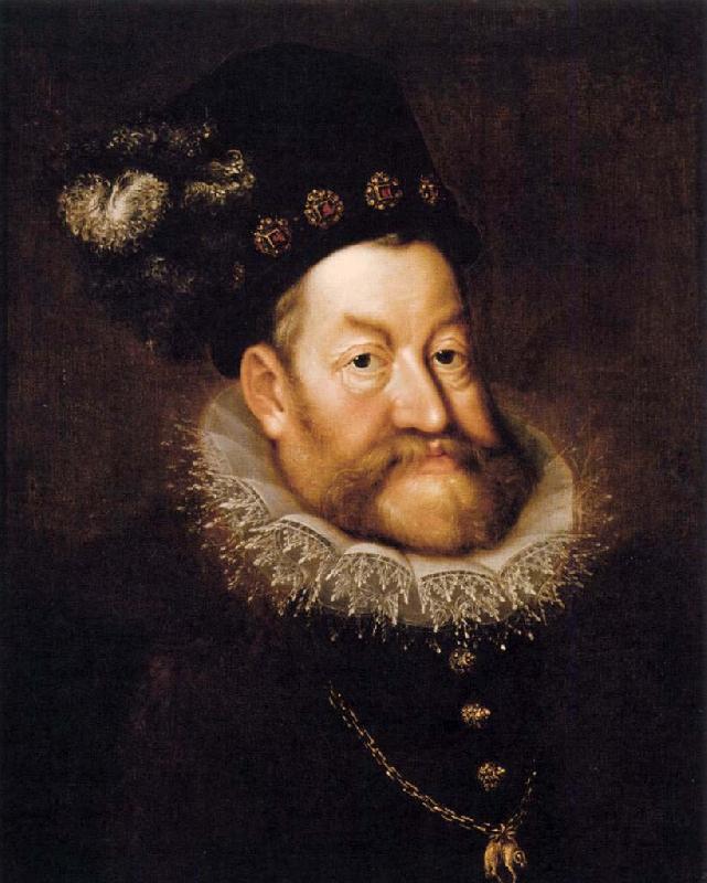 AACHEN, Hans von Portrait of Emperor Rudolf II Sweden oil painting art